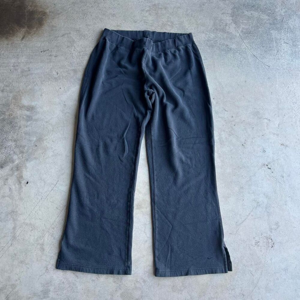 2000s Nike Sweatpants wide leg women’s size L Large
